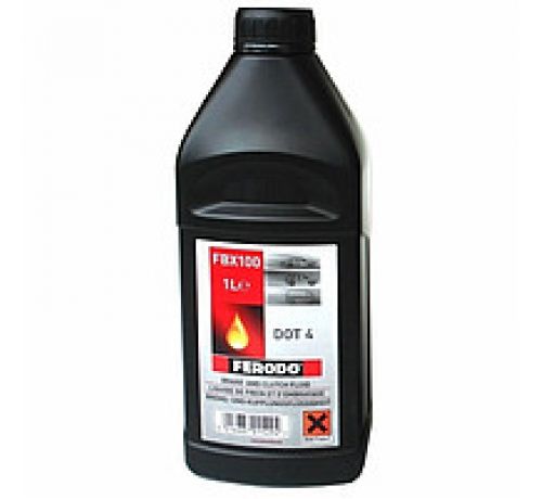 Тормозная жидкость FERODO DOT 4 FBX100A (1L)